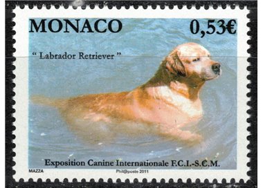 MONACO 2011 Esposizione canina MNH**
