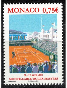 MONACO 2011 Torneo di Tennis MNH**