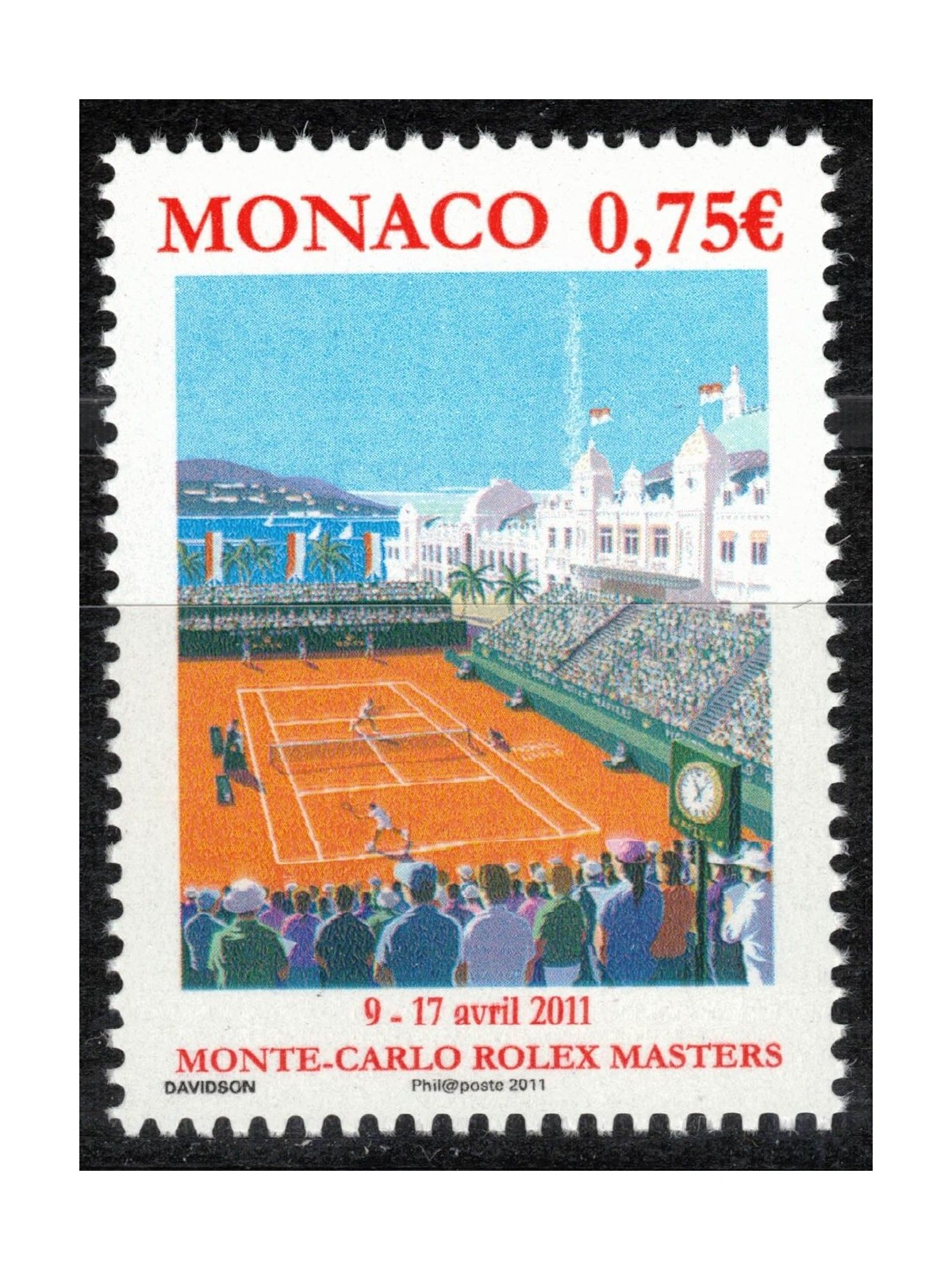 MONACO 2011 MNH Tennis Tournament**