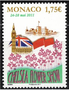 MONACO 2011 Chelsea Flower Show MNH**