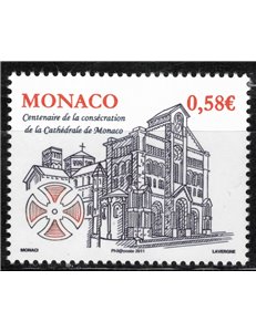 MONACO 2011 Cattedrale dell'Immacolata concezione MNH**