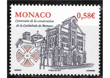 MONACO 2011 Cattedrale dell'Immacolata concezione MNH**