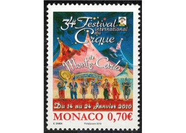 MONACO 2009 International Circus Festival MNH**