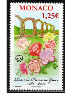 MONACO 2009 Rose Garden Princess Grace MNH**