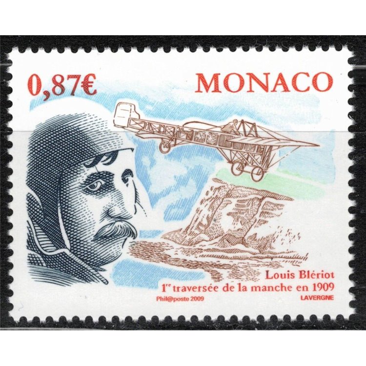 MONACO 2009 Air Crossing of the English Channel MNH**