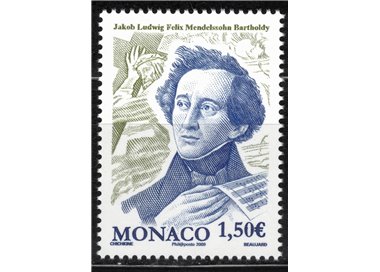 MONACO 2009 Felix Mendelssohn Bartholdy MNH**