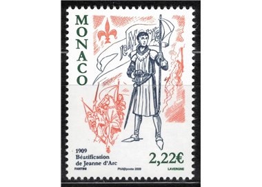 MONACO 2009 Giovanna d'Arco MNH**