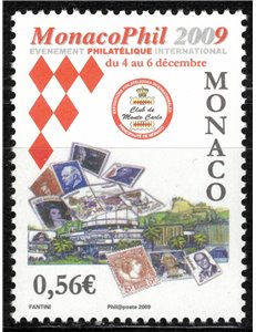 MONACO 2009 Esposizione filatelica internazionale MNH**