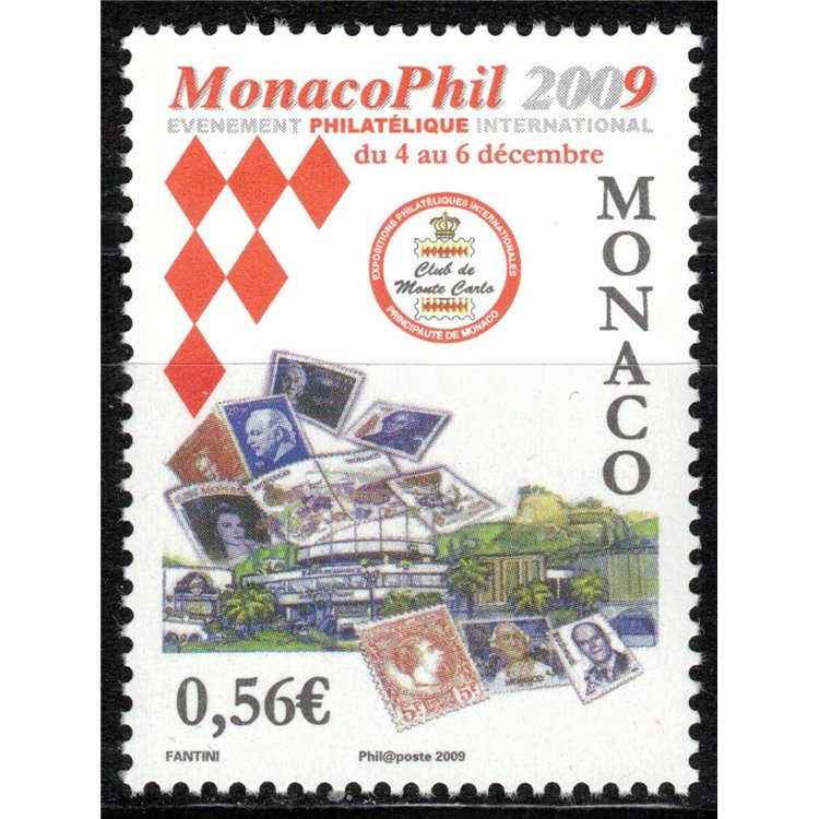 MONACO 2009 International Philatelic Exhibition MNH**