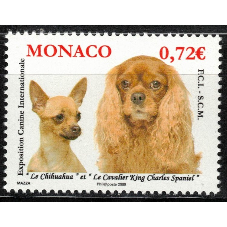 MONACO 2009 Esposizione canina internazionale MNH**
