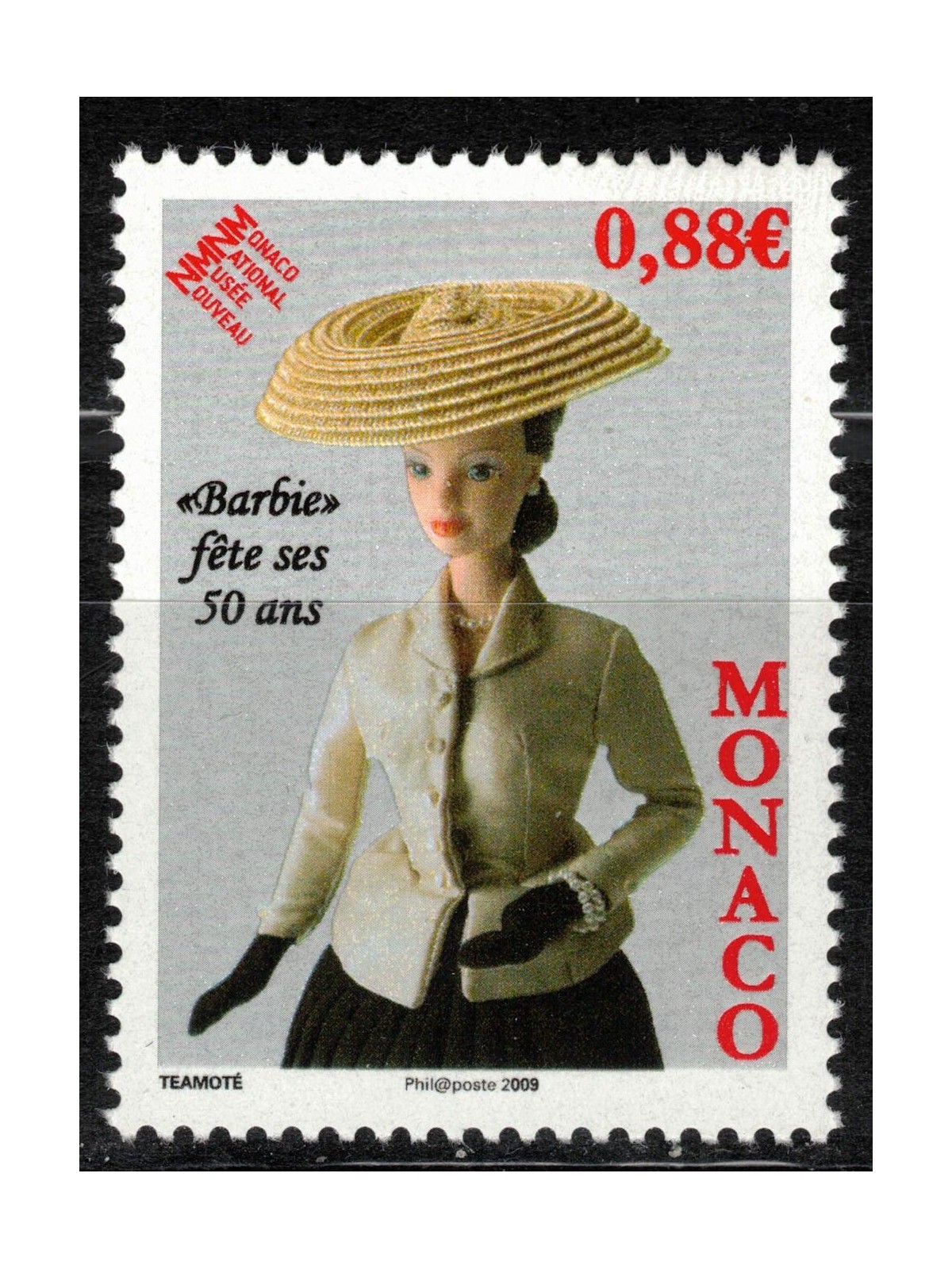 MONACO 2009 Barbie MNH doll**