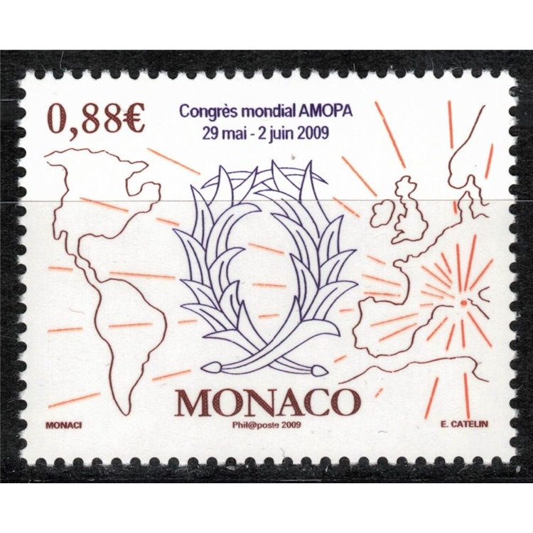 MONACO 2009 Ordre des Palmes Académiques MNH**