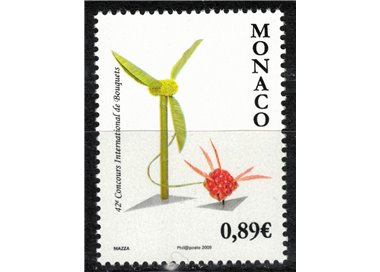 MONACO 2009 Floral Composition MNH**