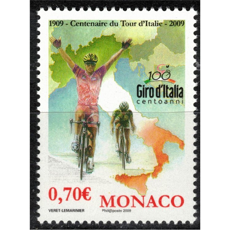 MONACO 2009 Giro d'Italia MNH**