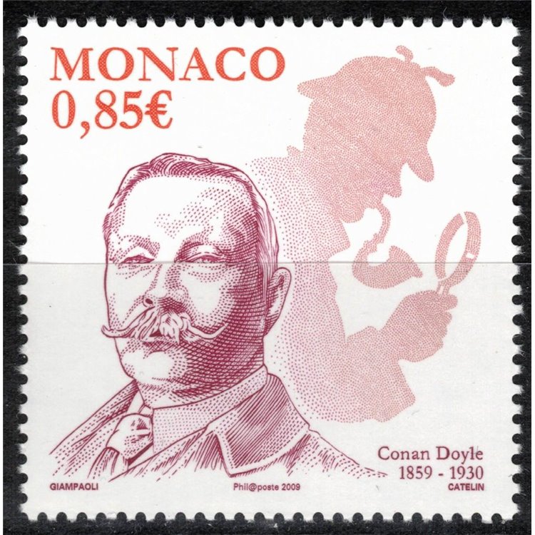 MONACO 2009 Arthur Conan Doyle MNH**