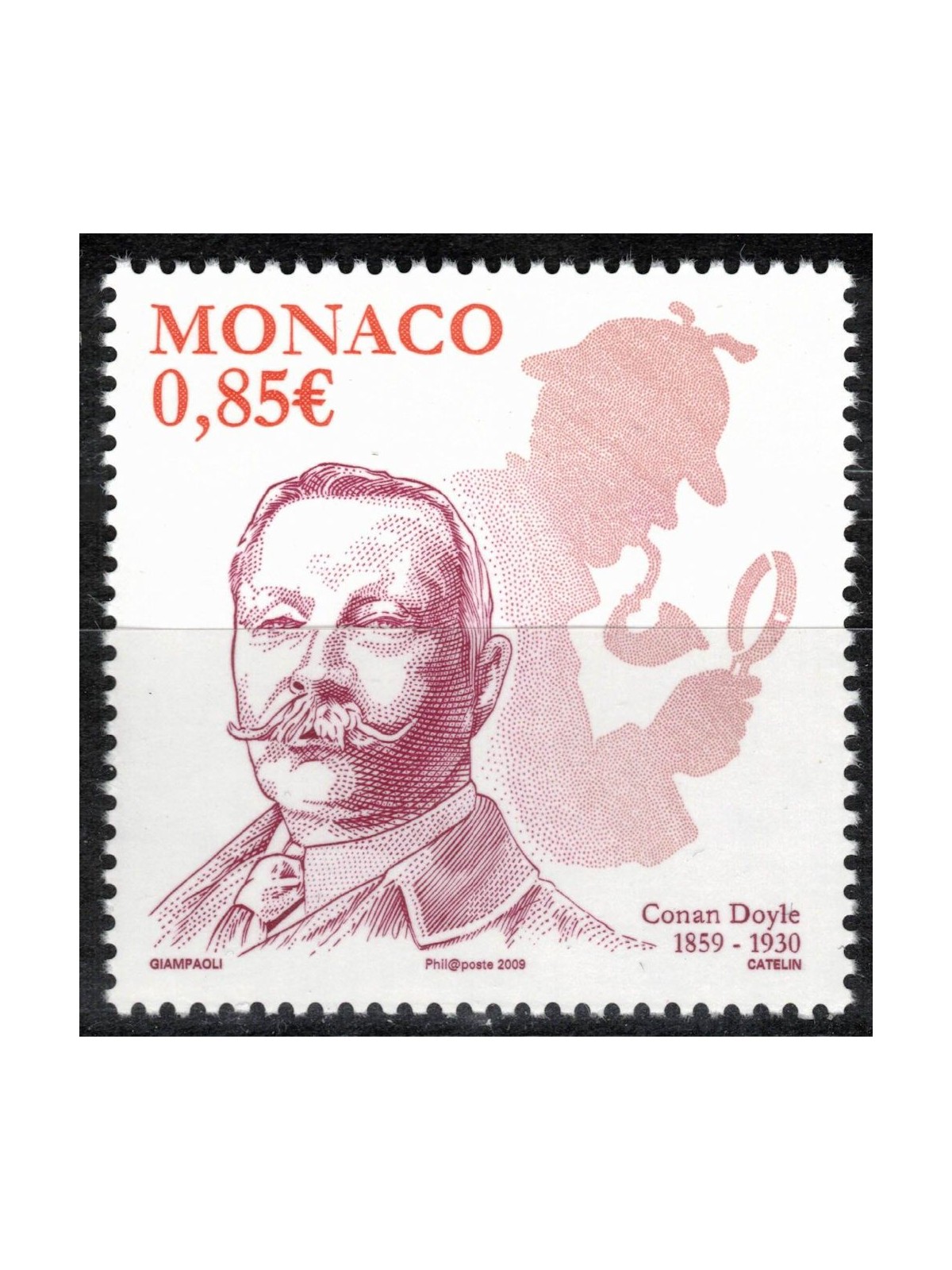MONACO 2009 Arthur Conan Doyle MNH**