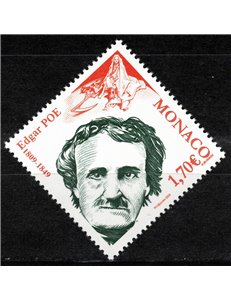 MONACO 2009 Edgar Allan Poe MNH**