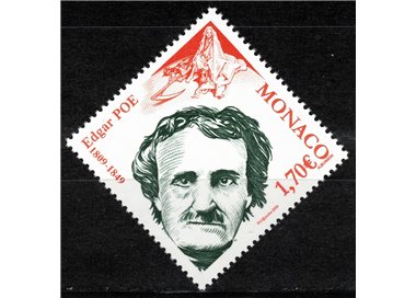 MONACO 2009 Edgar Allan Poe MNH**