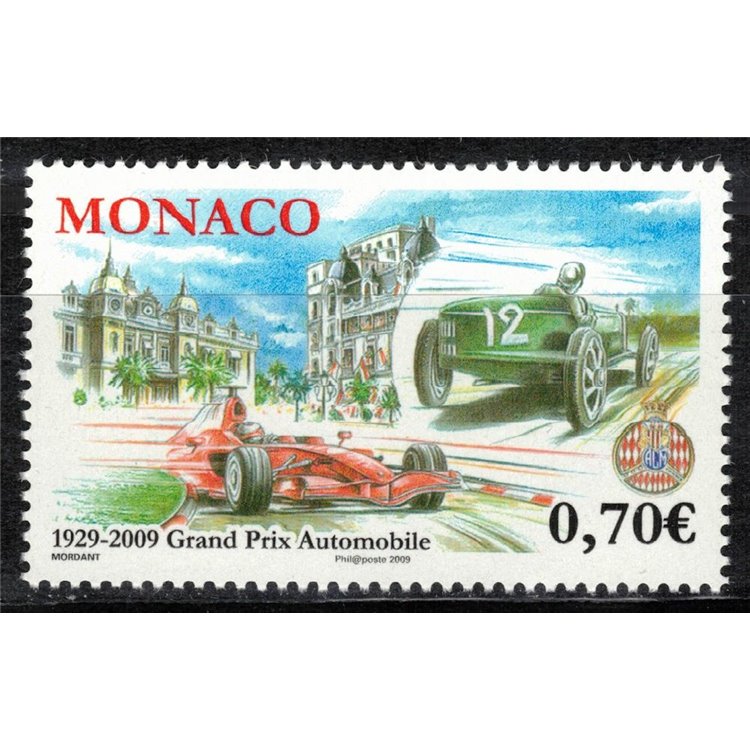 MONACO 2009 Formula 1 Grand Prix MNH**