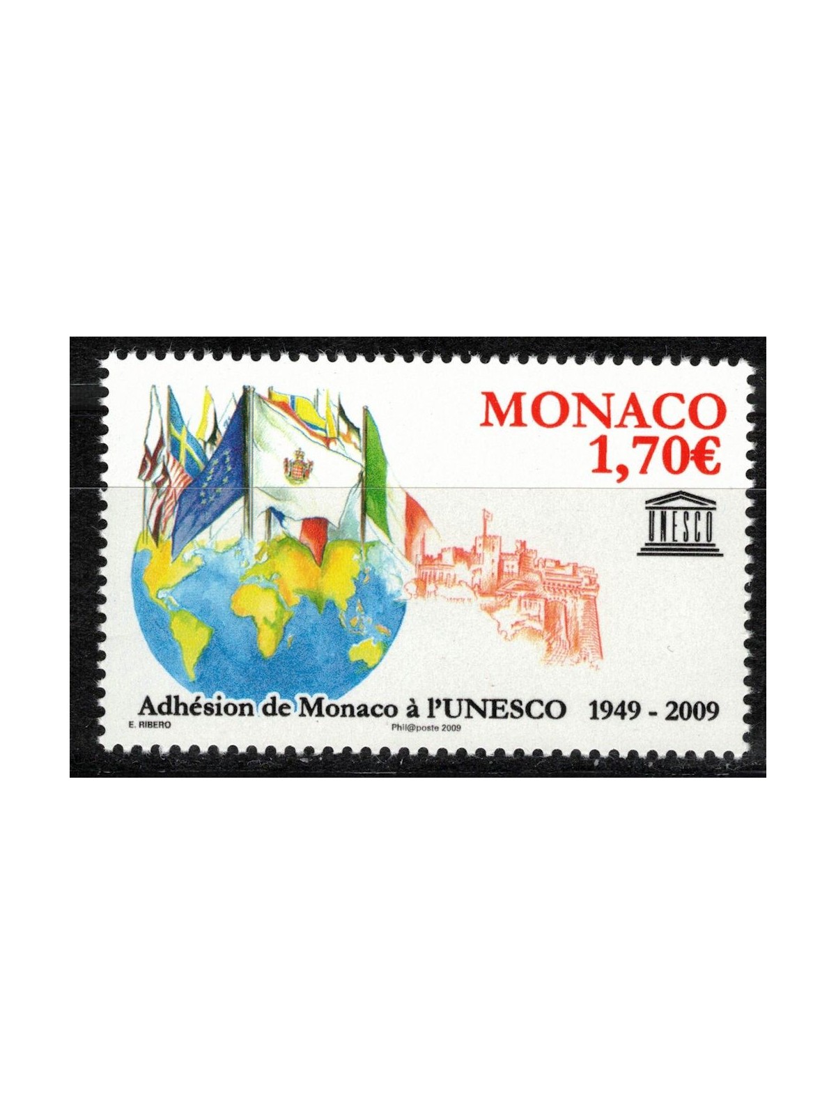 MONACO 2009 Unesco MNH**