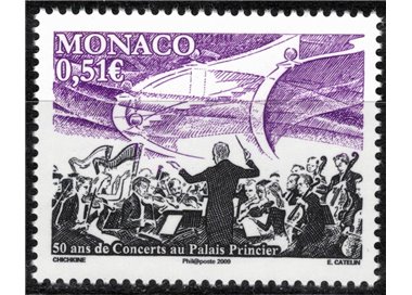 MONACO 2009 Concerti al Palazzo del Principe MNH**
