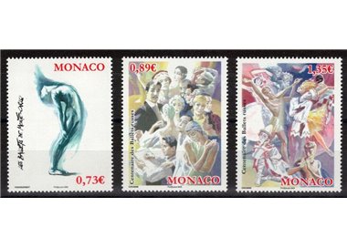 MONACO 2009 Ballets 3v MNH**