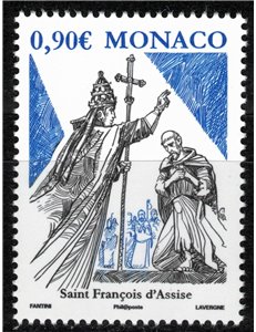 MONACO 2009 Ordine dei Francescani MNH**