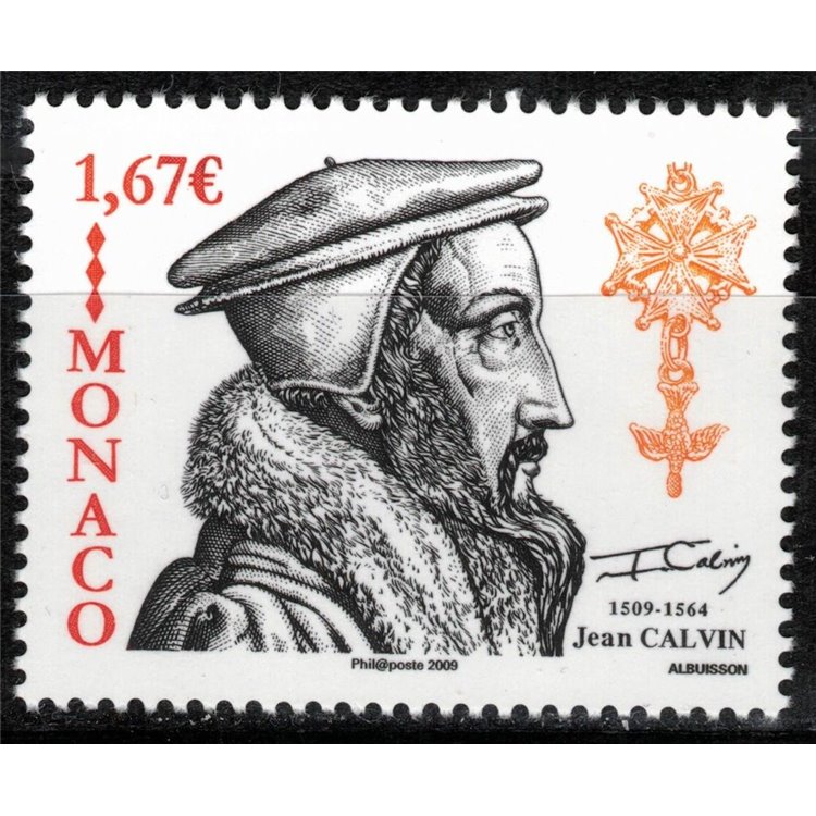 MONACO 2009 John Calvin MNH**