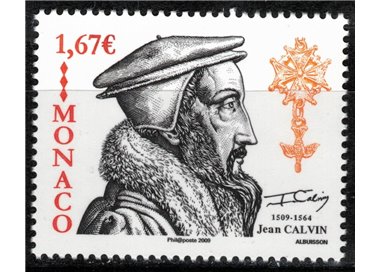 MONACO 2009 John Calvin MNH**