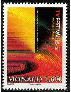 MONACO 2009 International Television Festival MNH**