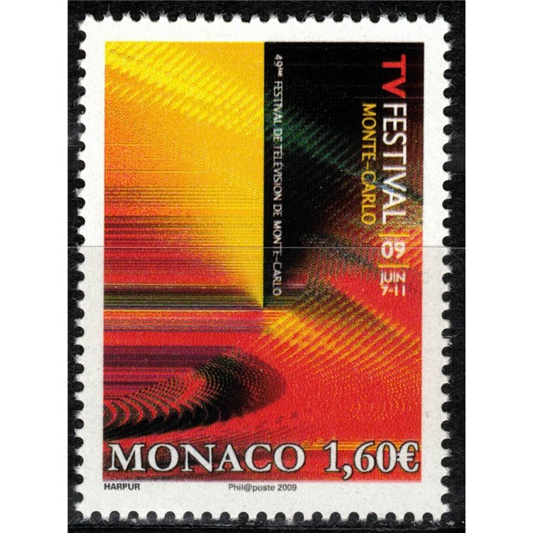 MONACO 2009 Festival Internazionale della Televisione MNH**