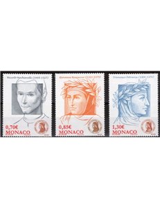 MONACO 2009 Associazione Dante Alighieri 3v MNH**