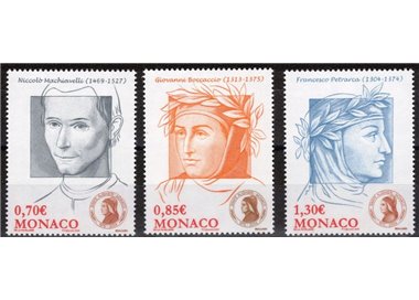 MONACO 2009 Associazione Dante Alighieri 3v MNH**