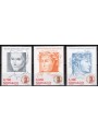 MONACO 2009 Dante Alighieri Association 3v MNH**