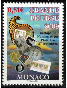 MONACO 2009 Grande Bourse MNH**