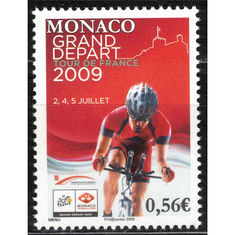 MONACO 2009 Partenza del Tour de France MNH**
