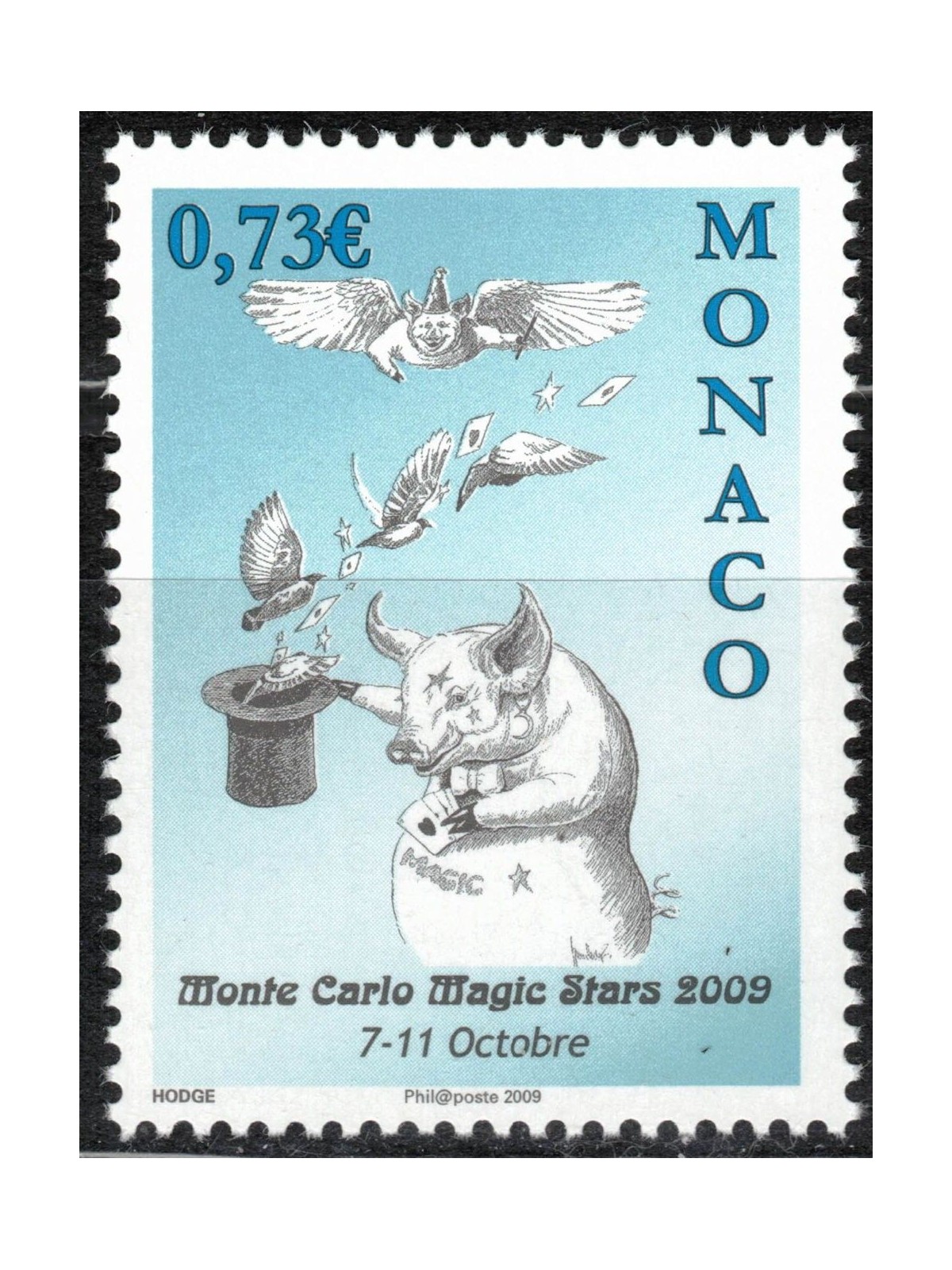 MONACO 2009 Magic Stars MNH**