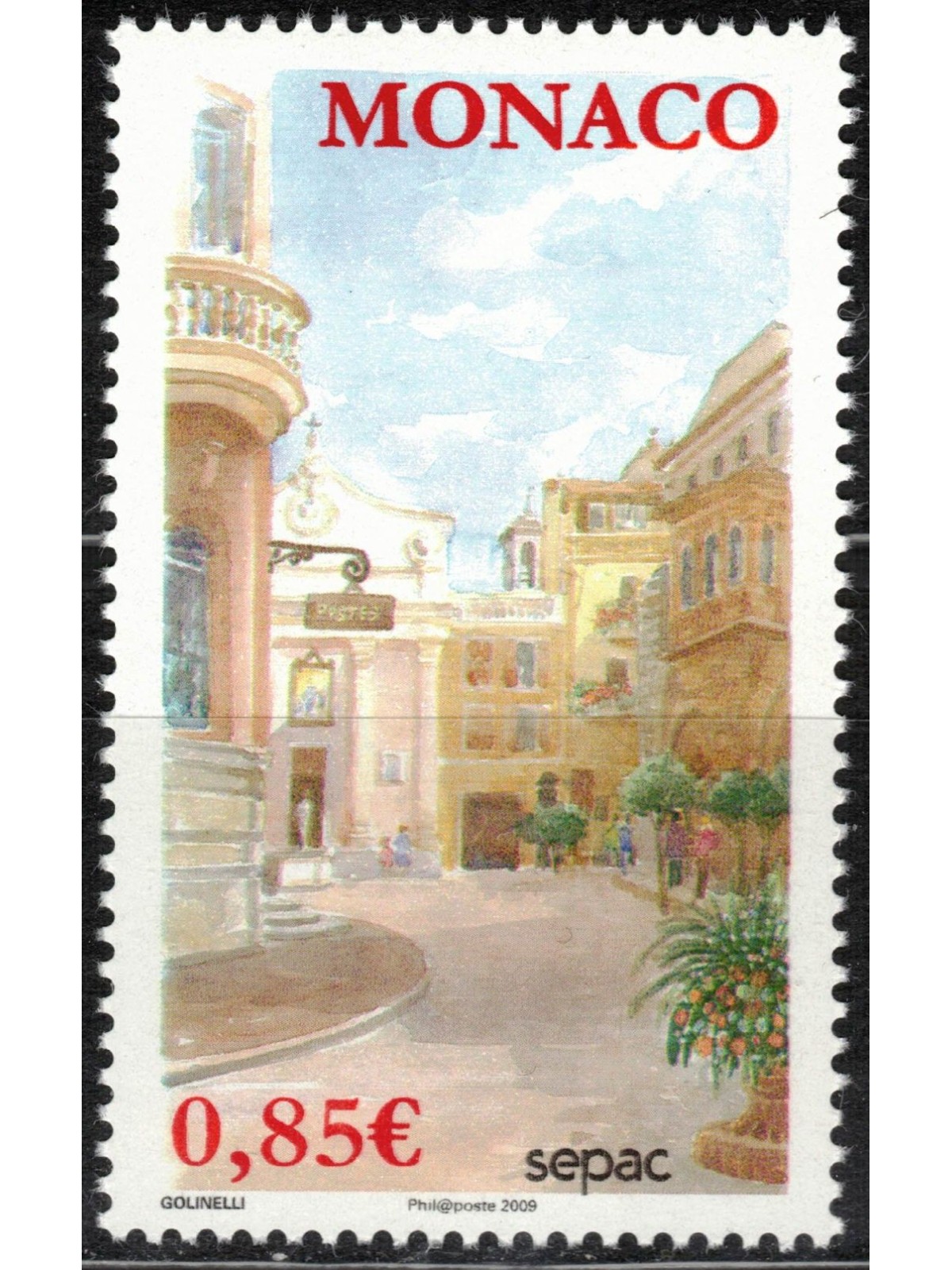 MONACO 2009 Sepac (panorami) MNH**
