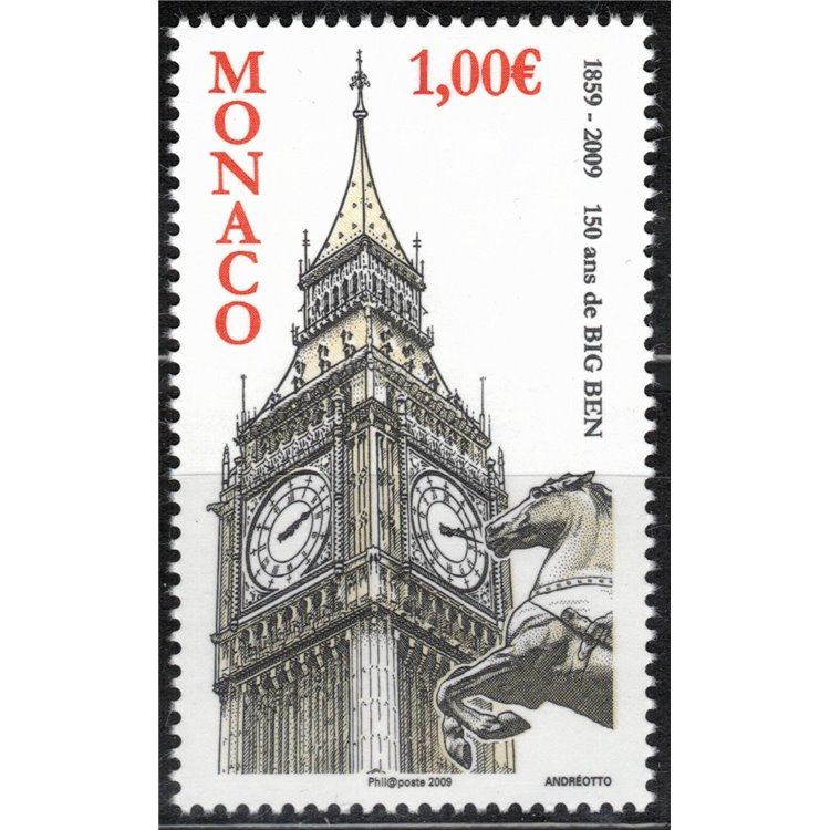 MONACO 2009 Big Ben MNH**