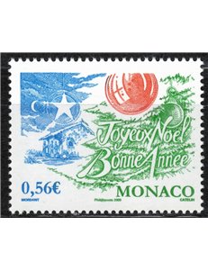 MONACO 2009 Christmas MNH**