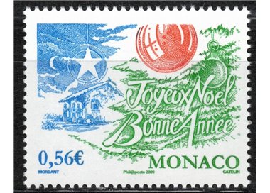 MONACO 2009 Christmas MNH**