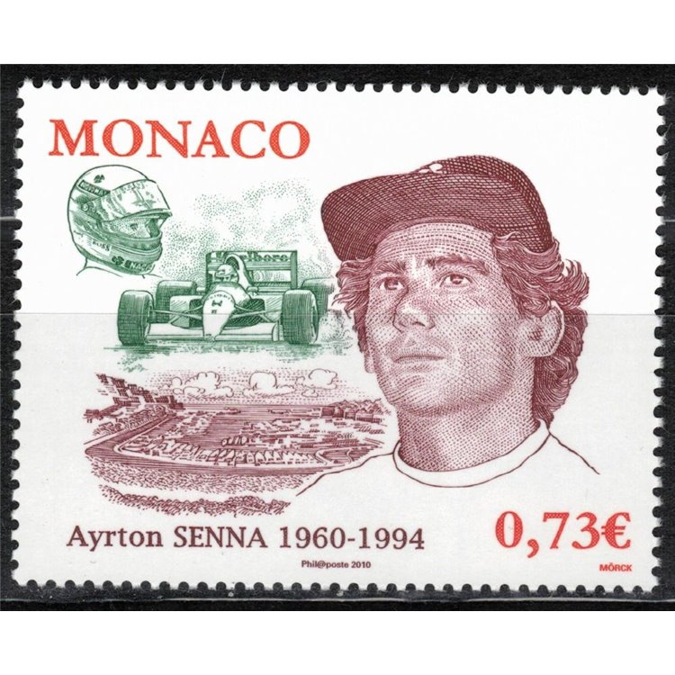 MONACO 2009 Ayrton Senna MNH**