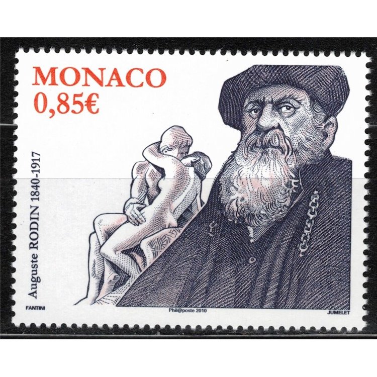 MONACO 2009 Auguste Rodin MNH**