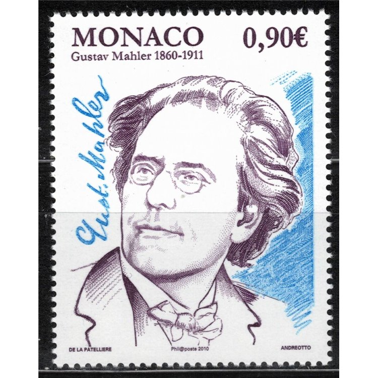 MONACO 2009 Gustav Mahler MNH**