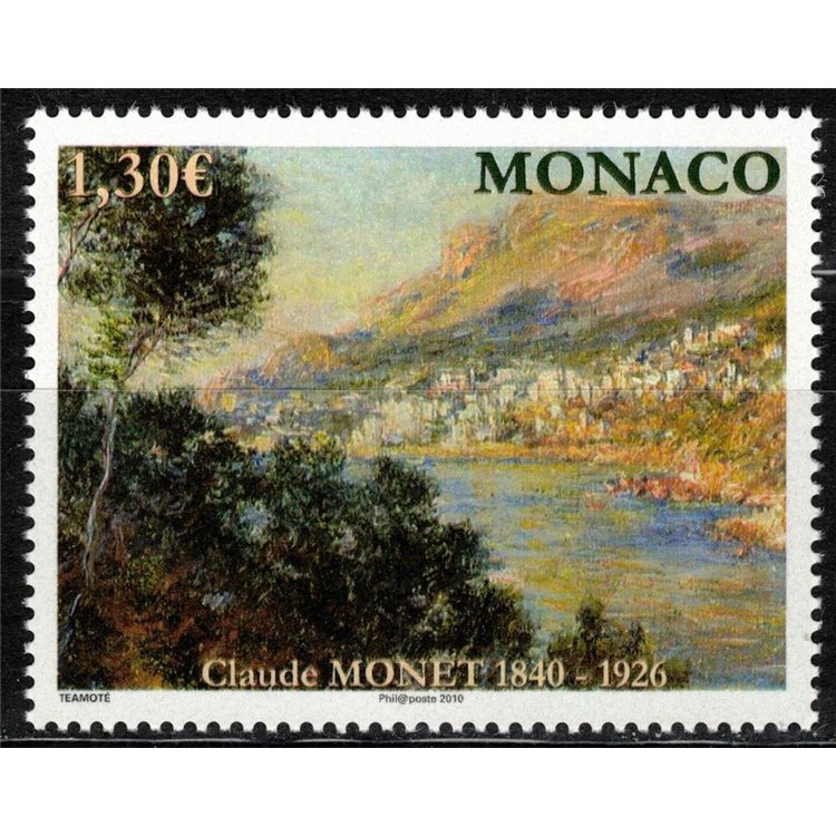 MONACO 2009 Claude Monet MNH**