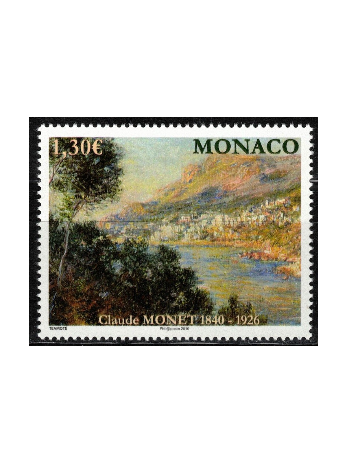 MONACO 2009 Claude Monet MNH**