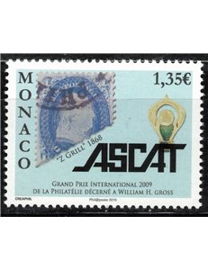 MONACO 2009 Ascat (William H. Gross) MNH**