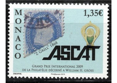 MONACO 2009 Ascat (William H. Gross) MNH**