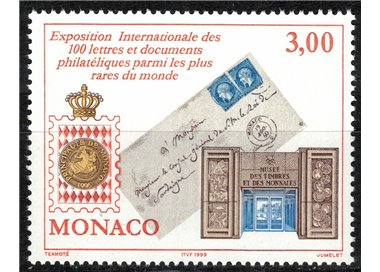 MONACO 1999 Esposizione filatelica MNH**