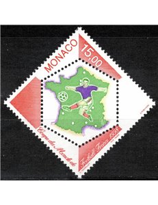 MONACO 1998 Coppa del Mondo di Calcio MNH**